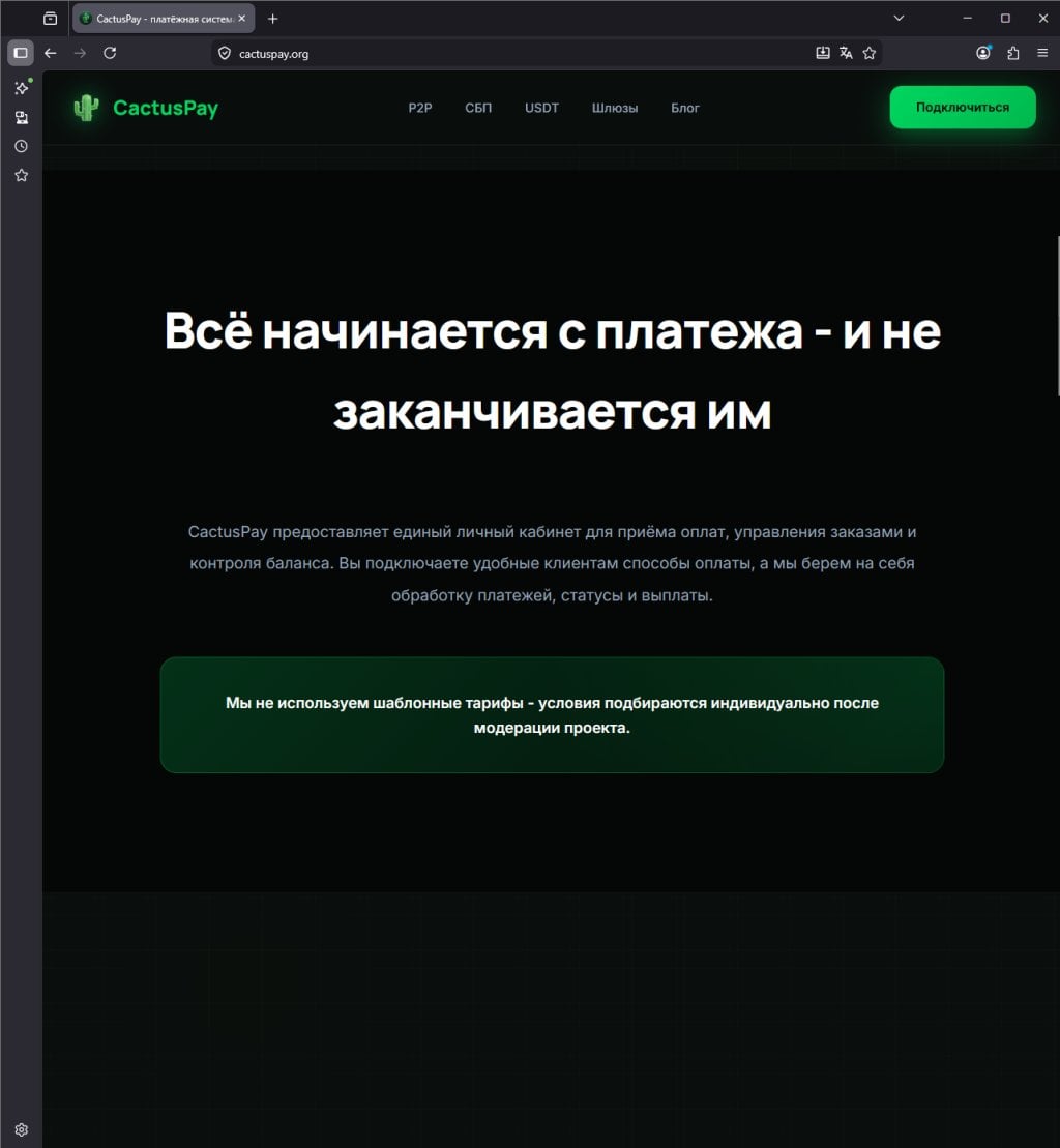 Платежная система CactusPay.PRO - CactusPAY как платежным решением для онлайн-казино