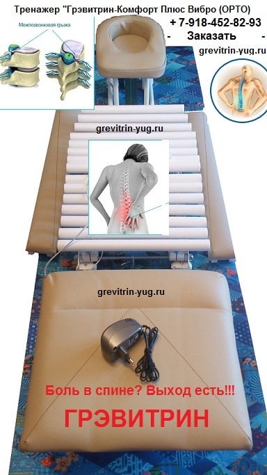 grevitrin-yug.ru - Тренажер Грэвитри КОМФОРТ ПЛЮС ВИБРО+ФРИ ORTO от остеохондроза и грыжи позвоночника