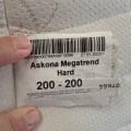 Аскона, матрас ортопедический 200*200, крутить бесполезно.